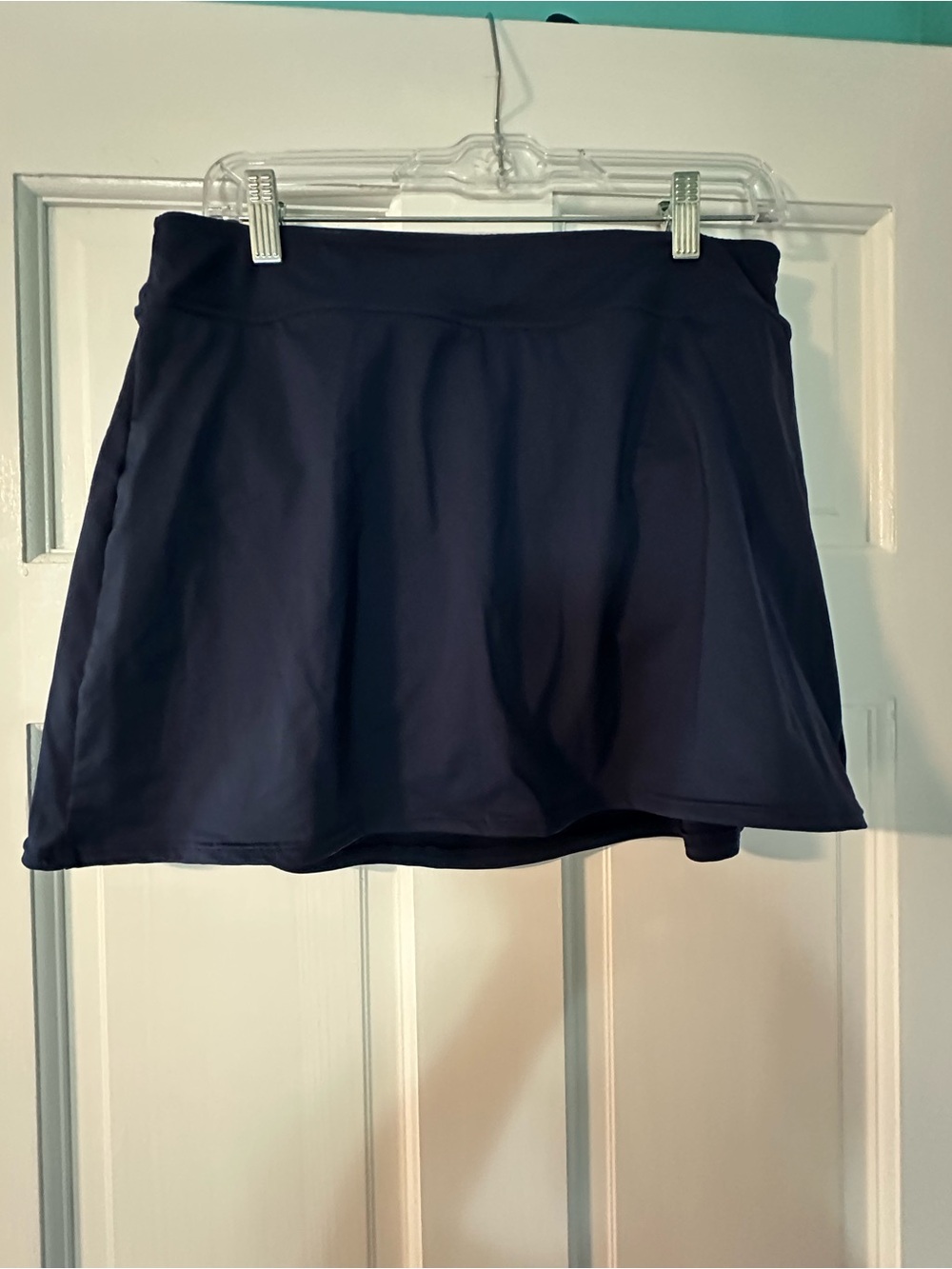 Lands' End Navy Swim Skirt